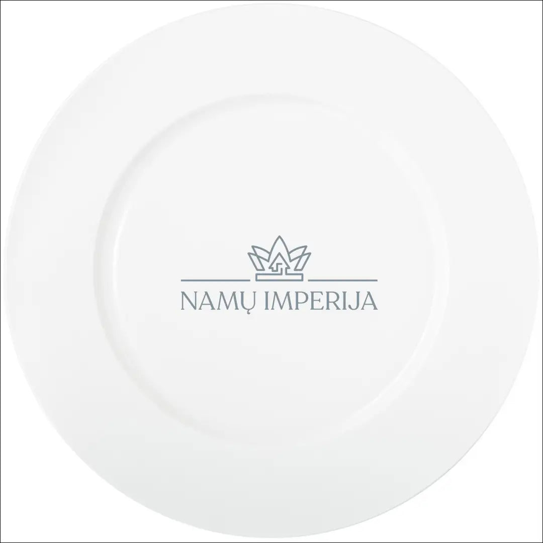 Porcelianinė lėkštė DI4871 - €15 Save 50% __label:Pristatymas 1-2 d.d., color-balta, indai, interjeras, lekstes