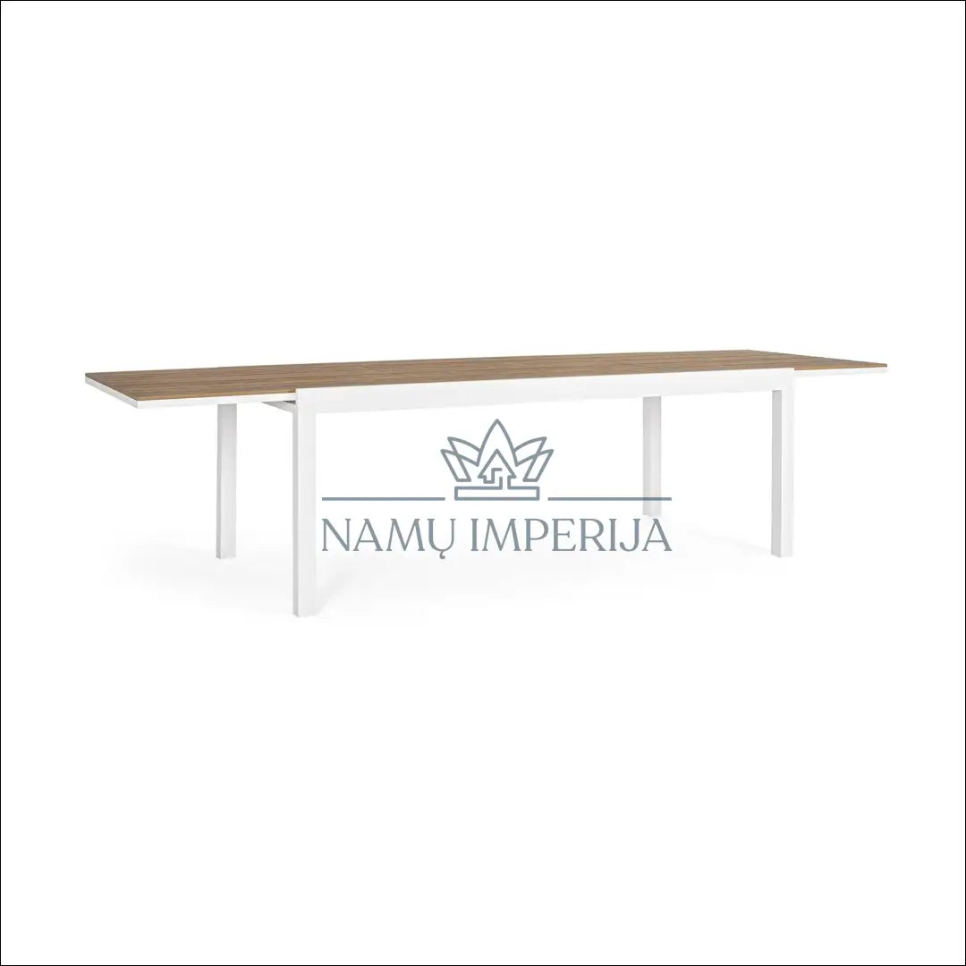 Prailginamas lauko stalas LI565 - €783 Save 50% color-balta, color-ruda, baldai, lauko-stalai, material-metalas Virš