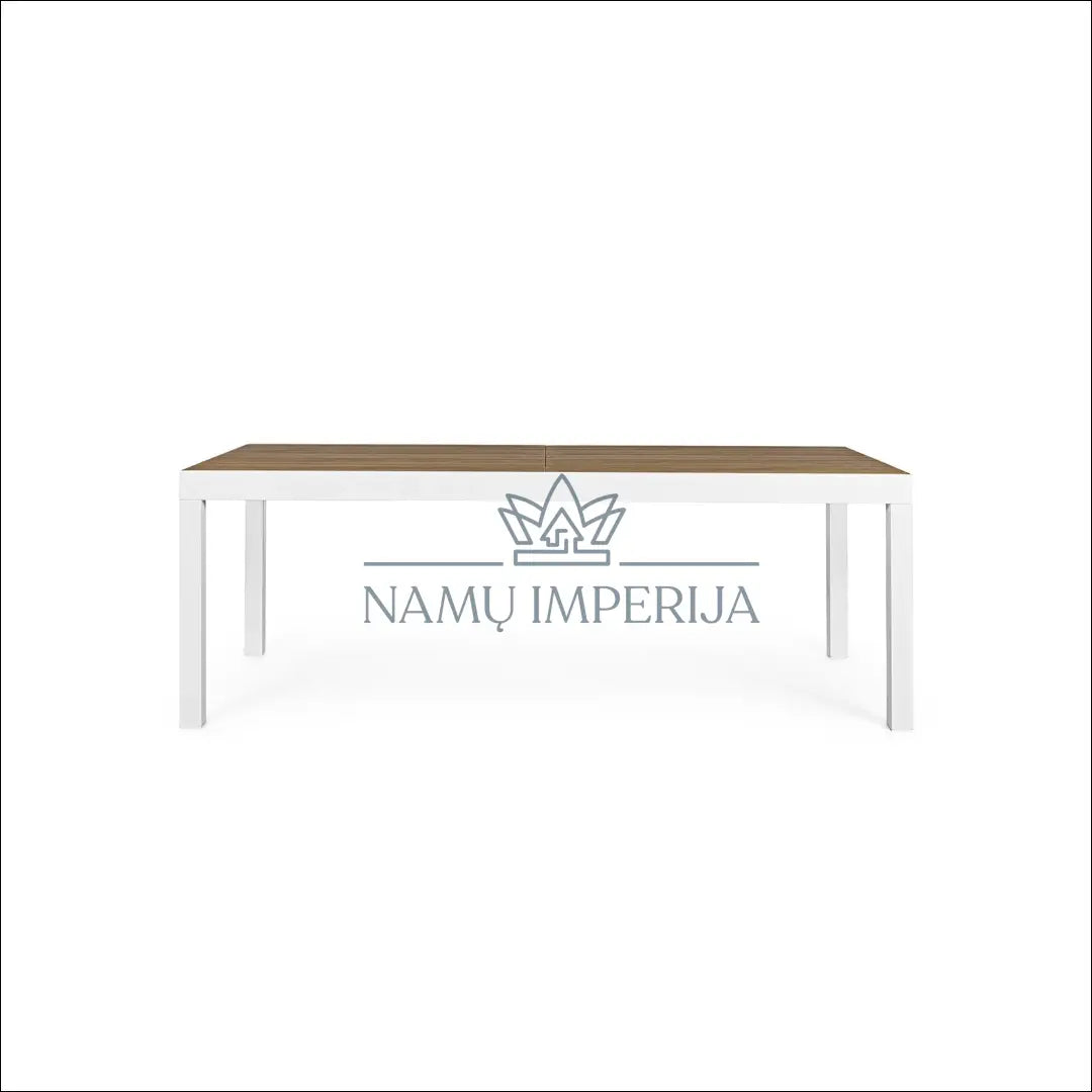 Prailginamas lauko stalas LI565 - €783 Save 50% color-balta, color-ruda, baldai, lauko-stalai, material-metalas Virš