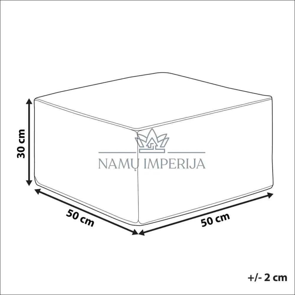 Pufas MI366 - €26 Save 50% 25-50, __label:Pristatymas 1-2 d.d., color-smelio, material-poliesteris, minksti €25