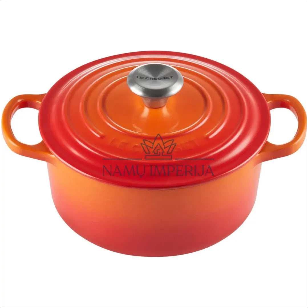 Puodas ’Le Creuset’ DI4821 - €66 Save 65% 50-100, __label:Pristatymas 1-2 d.d., color-kremas, color-oranzine,