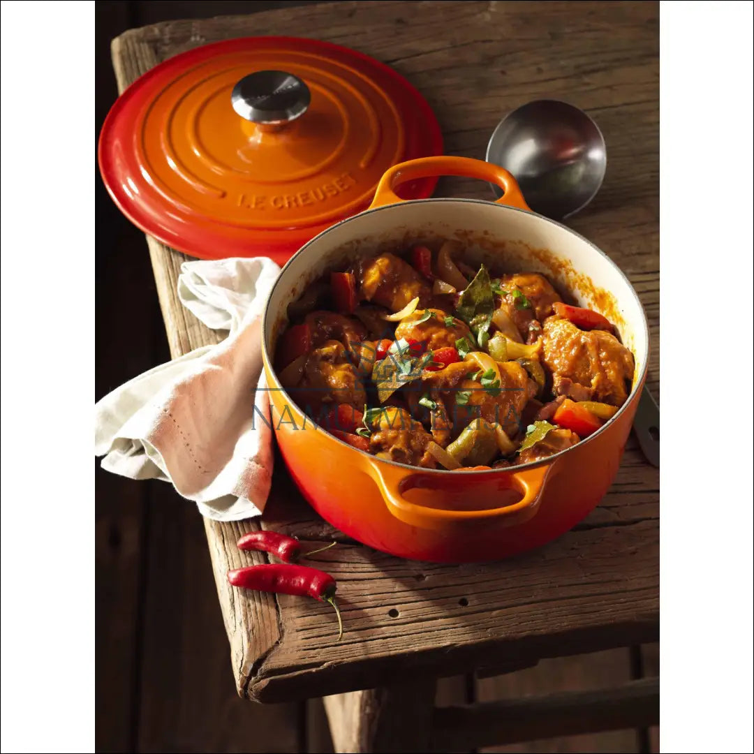 Puodas ’Le Creuset’ DI4821 - €66 Save 65% 50-100, __label:Pristatymas 1-2 d.d., color-kremas, color-oranzine,