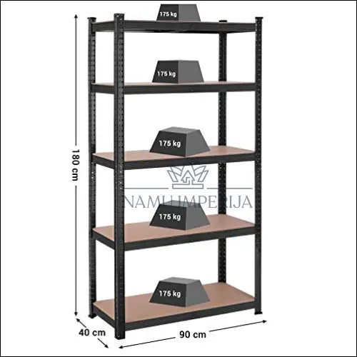 Sandėliavimo lentynų stelažų komplektas 2 vnt SM916 - €147 Save 30% 100-200, __label:Pristatymas 5-14 d.d.,