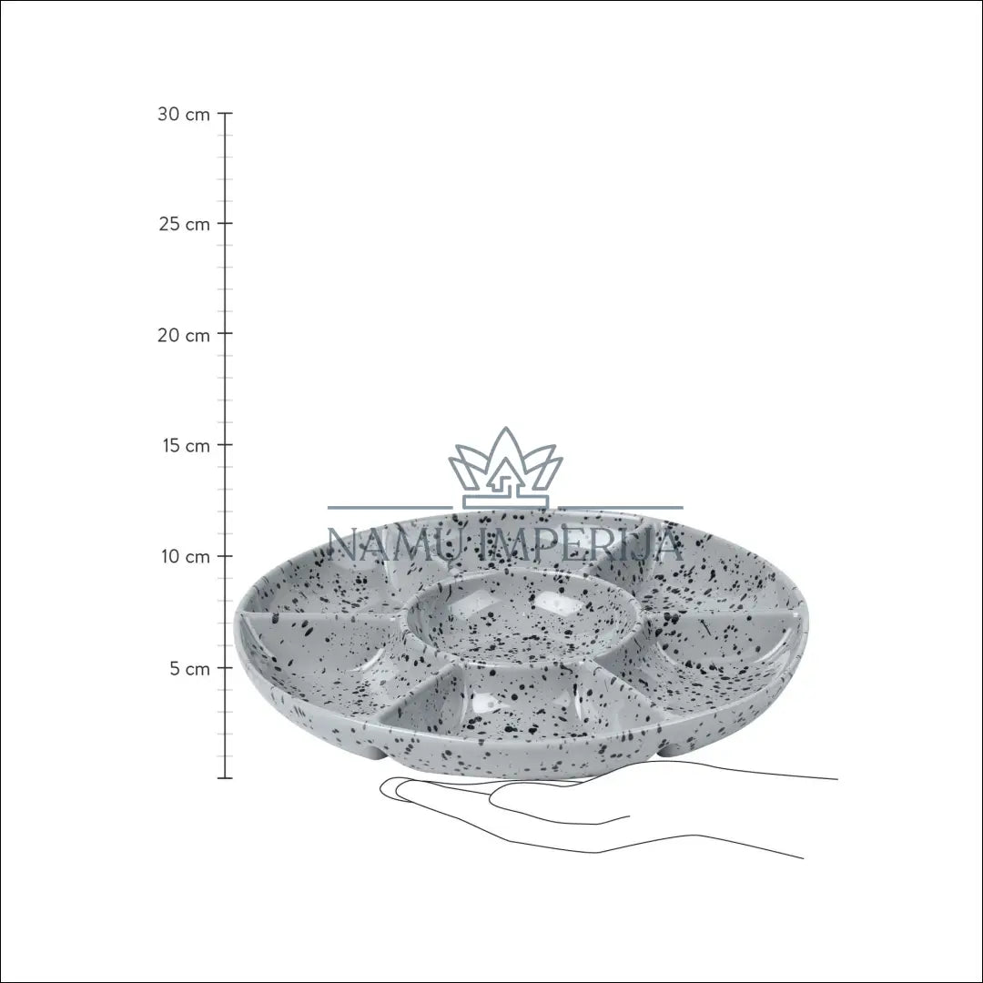 Serviravimo lėkštė DI4358 - €17 Save 65% __label:Pristatymas 1-2 d.d., color-smelio, indai, interjeras,