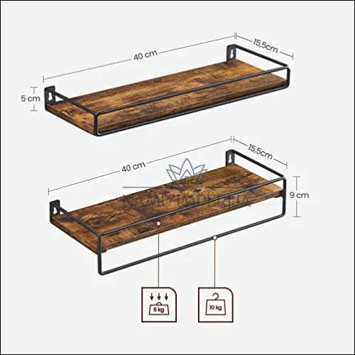 Sieninė lentyna SM1352 - €70 Save 30% 50-100, __label:Pristatymas 5-14 d.d., notouch30, sienines-lentynos, song