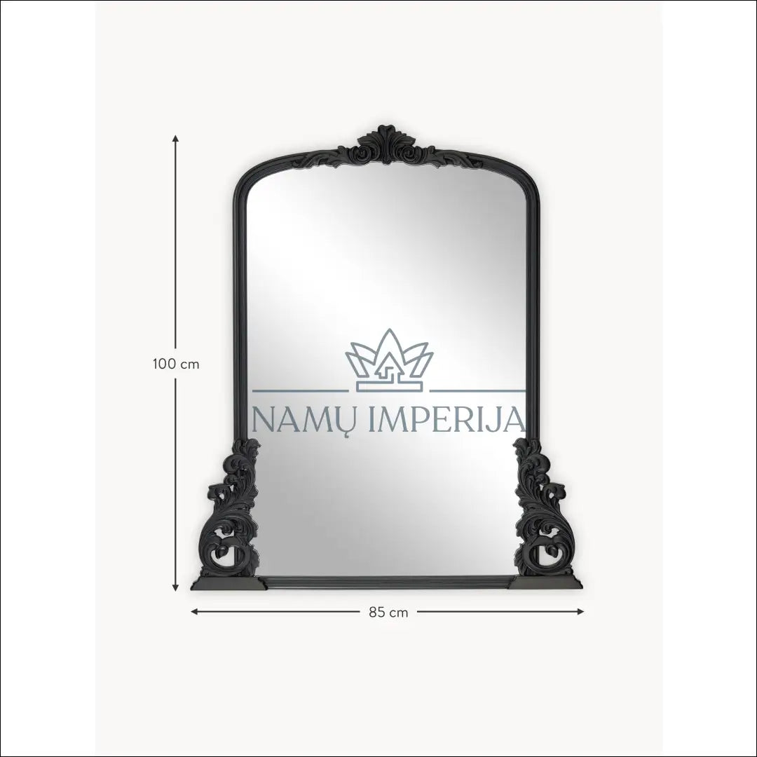 Sieninis veidrodis DI4125 - €91 Save 65% 50-100, __label:Pristatymas 1-2 d.d., color-juoda, interjeras, material-mdf