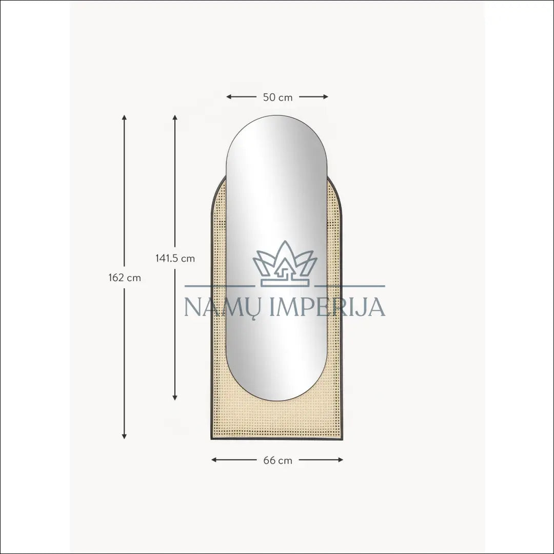 Sieninis veidrodis DI4181 - €108 Save 65% 100-200, __label:Pristatymas 1-2 d.d., color-juoda, color-smelio,