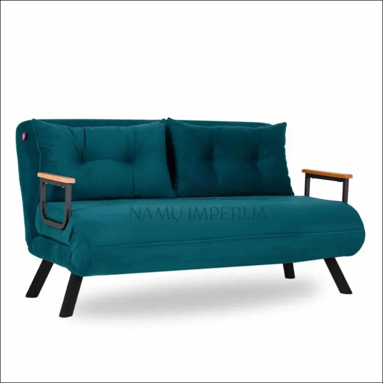 Sofa-lova MI221 - €275 Save 50% __label:Pristatymas 1-2 d.d., color-turkis, color-zalia, material-aksomas,