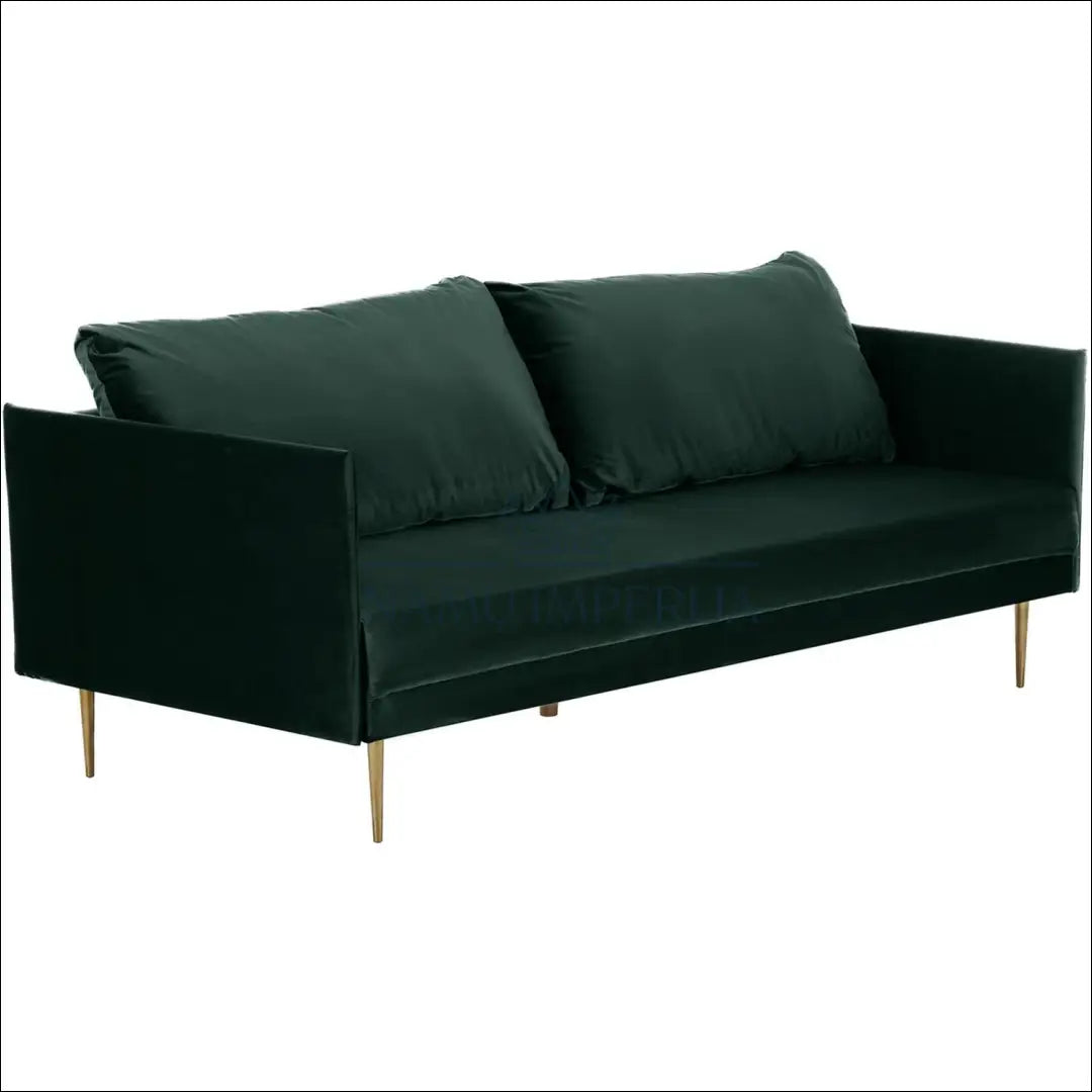 Sofa - lova MI360 - €315 Save 65% __label:Pristatymas 1-2 d.d., color-auksine, color-zalia, lovos-miegamojo,