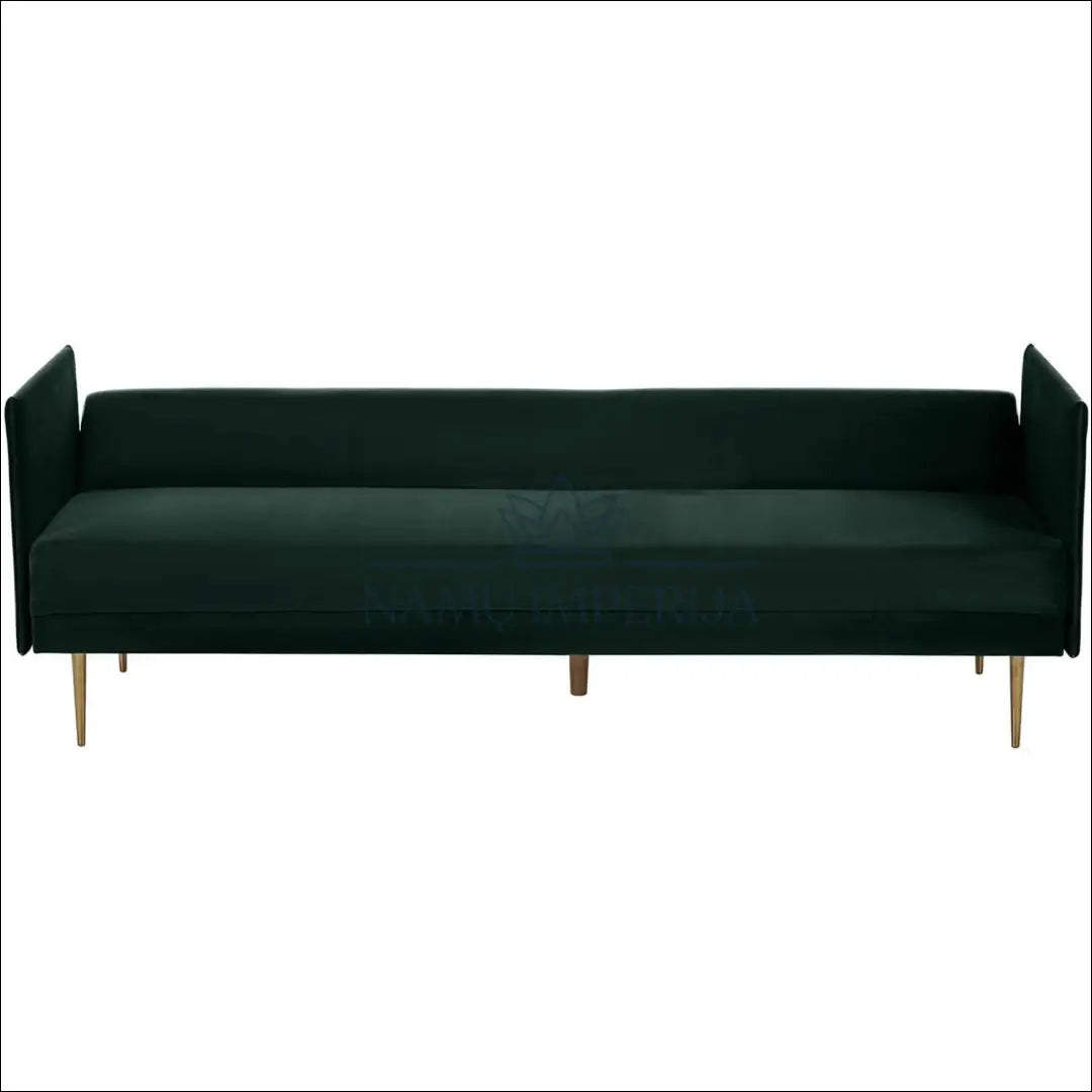 Sofa - lova MI360 - €315 Save 65% __label:Pristatymas 1-2 d.d., color-auksine, color-zalia, lovos-miegamojo,