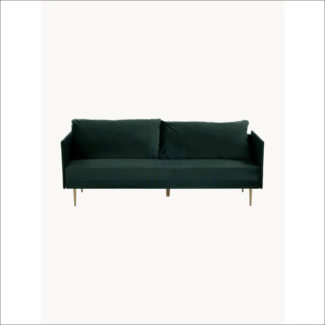 Sofa - lova MI360 - €315 Save 65% __label:Pristatymas 1-2 d.d., color-auksine, color-zalia, lovos-miegamojo,