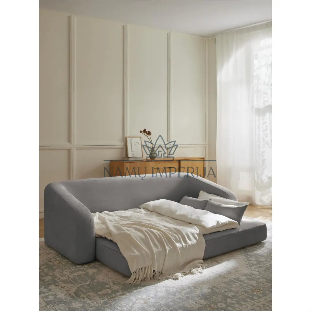 Sofa-lova MI559 - €600 Save 50% __label:Pristatymas 1-2 d.d., color-pilka, lovos-miegamojo, material-poliesteris,