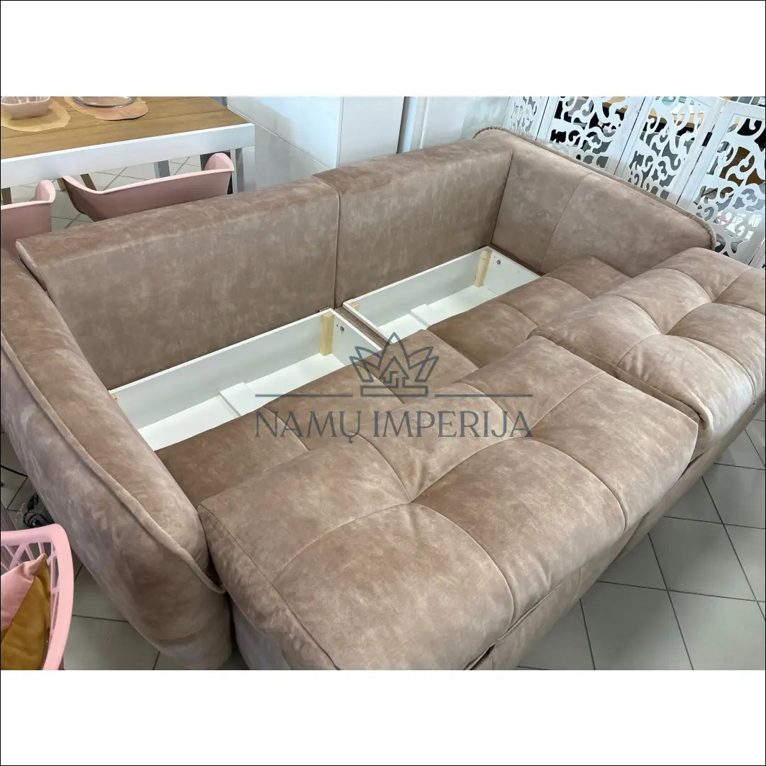 Sofa - lova MI586 - €1,035 Save 10% __label:Pristatymas 1-2 d.d., color-smelio, material-aksomas,