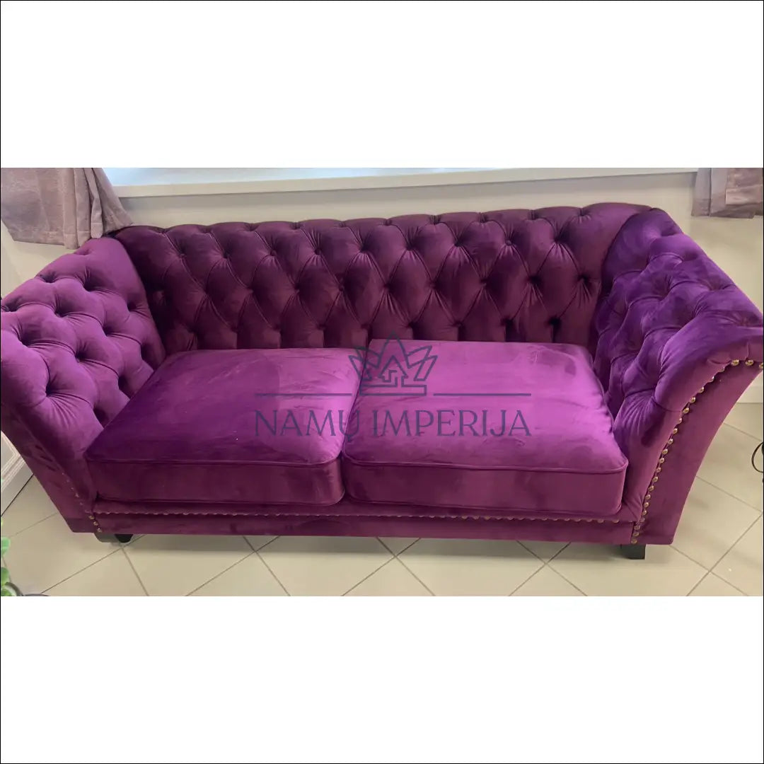 Sofa MI271 - €627 Save 15% __label:Pristatymas 1-2 d.d., color-violetine, material-aksomas, material-poliesteris,