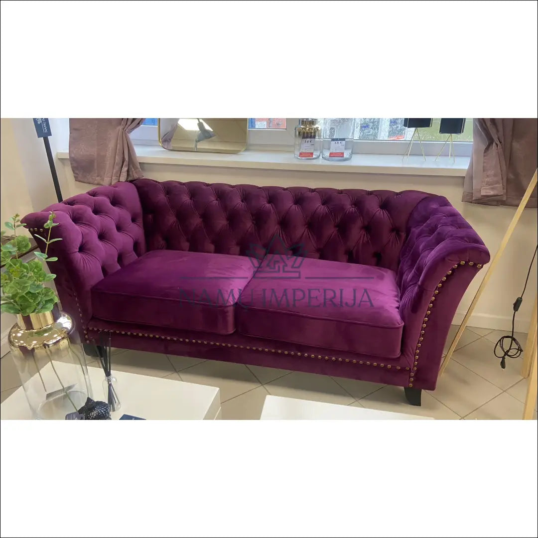 Sofa MI271 - €627 Save 15% __label:Pristatymas 1-2 d.d., color-violetine, material-aksomas, material-poliesteris,