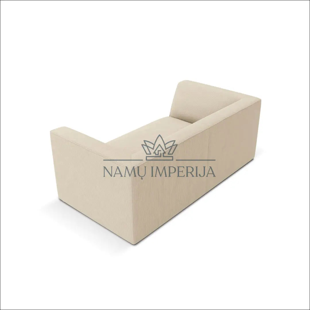 Sofa MI487 - €800 Save 50% __label:Pristatymas 1-2 d.d., color-kremas, material-aksomas, minksti, over-200 Virš