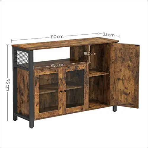 Spintelė/Komoda SM1119 - €198 Save 10% 100-200, __label:Pristatymas 5-14 d.d., konsoles, notouch10, song 110x33x75cm