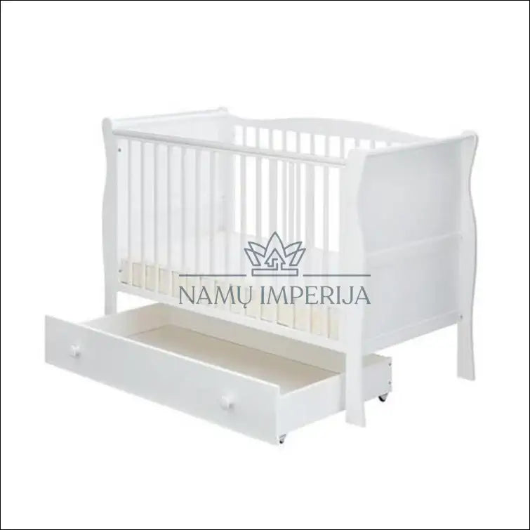 Stalčius po lovyte KI853 - €49 Save 55% 25-50, color-balta, kita, material-mediena €25 to €50 Cribs & Toddler