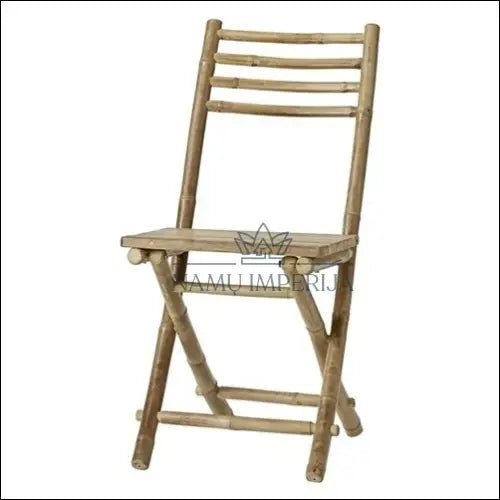 Sulankstoma bambukinė kėdė VI728 - €75 Save 50% 50-100, color-ruda, kedes-valgomojo, lauko baldai, lauko-kedes