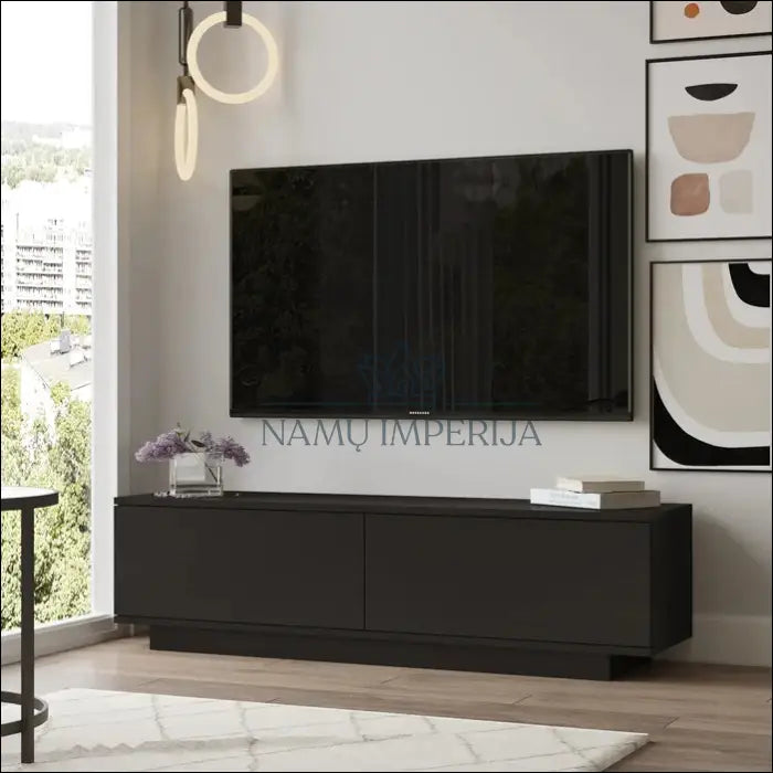 TV staliukas SI637 - €63 Save 65% 50-100, __label:Pristatymas 1-2 d.d., color-juoda, material-mediena, spec €50