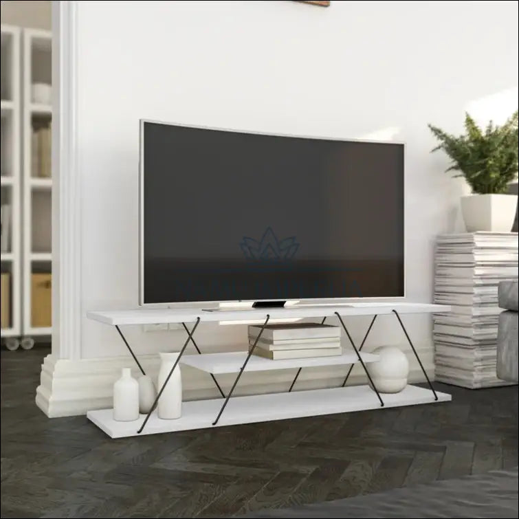 TV staliukas SI678 - €40 Save 65% 25-50, __label:Pristatymas 1-2 d.d., color-balta, color-juoda, material-mediena