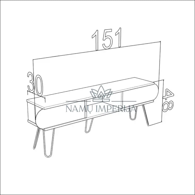 TV staliukas SI680 - €39 Save 70% 25-50, __label:Pristatymas 1-2 d.d., color-juoda, color-ruda, color-smelio €25