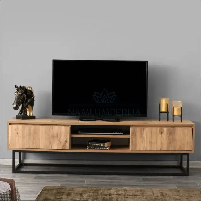 TV staliukas SI725 - €115 Save 65% 100-200, __label:Pristatymas 1-2 d.d., color-juoda, color-ruda, material-mediena