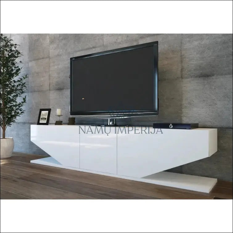 TV staliukas SI764 - €76 Save 60% 50-100, __label:Pristatymas 1-2 d.d., color-balta, material-mediena, pazeistas