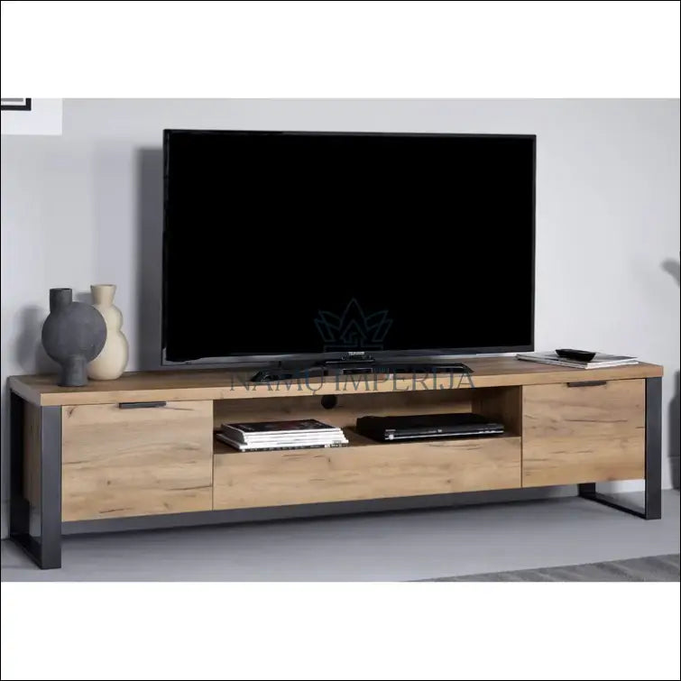 TV staliukas SI917 - €143 Save 65% 100-200, __label:Pristatymas 1-2 d.d., color-pilka, color-ruda, material-mediena