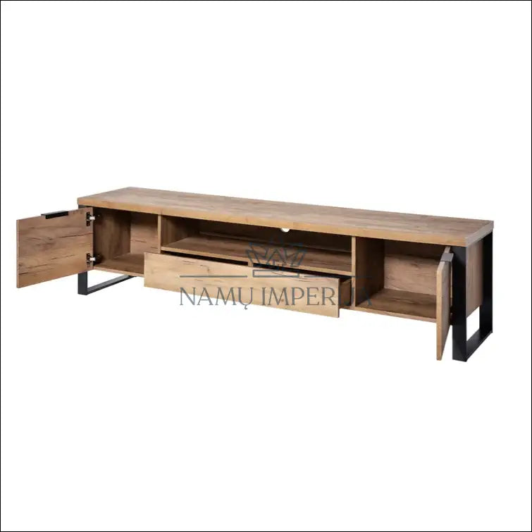 TV staliukas SI917 - €143 Save 65% 100-200, __label:Pristatymas 1-2 d.d., color-pilka, color-ruda, material-mediena