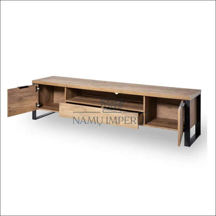 TV staliukas SI917 - €143 Save 65% 100-200, __label:Pristatymas 1-2 d.d., color-pilka, color-ruda, material-mediena