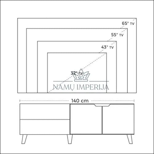 TV staliukas SM1245 - €140 100-200, __label:Pristatymas 5-14 d.d., miegamojo, notouch10, song €100 to €200