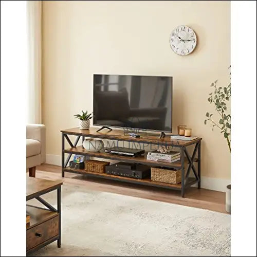 TV staliukas SM1263 - €193 Save 30% 100-200, __label:Pristatymas 5-14 d.d., notouch30, song, spalva-ruda 147x40x50cm