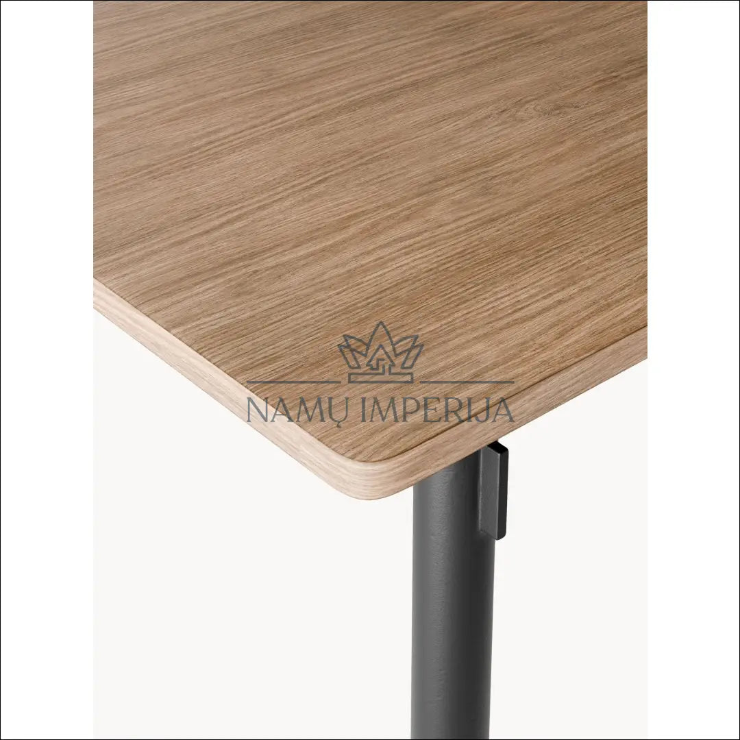 Valgomojo stalas VI552 - €450 Save 50% __label:Pristatymas 1-2 d.d., color-juoda, color-ruda, material-mdf,