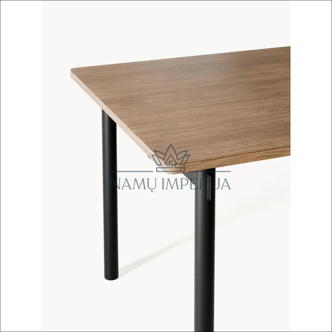 Valgomojo stalas VI552 - €450 Save 50% __label:Pristatymas 1-2 d.d., color-juoda, color-ruda, material-mdf,
