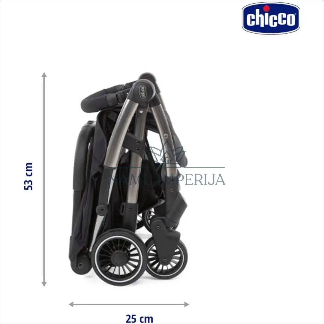 Vežimėlis ’Chicco’ KI805 - €130 Save 50% 100-200, __label:Pristatymas 1-2 d.d., color-juoda, kita,