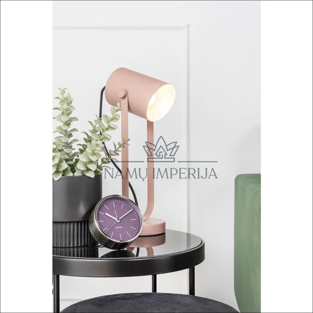 Žadintuvas ’Karlsson’ DI7165 - €12 Save 55% color-sidabrine, color-violetine, interjeras, laikrodziai,